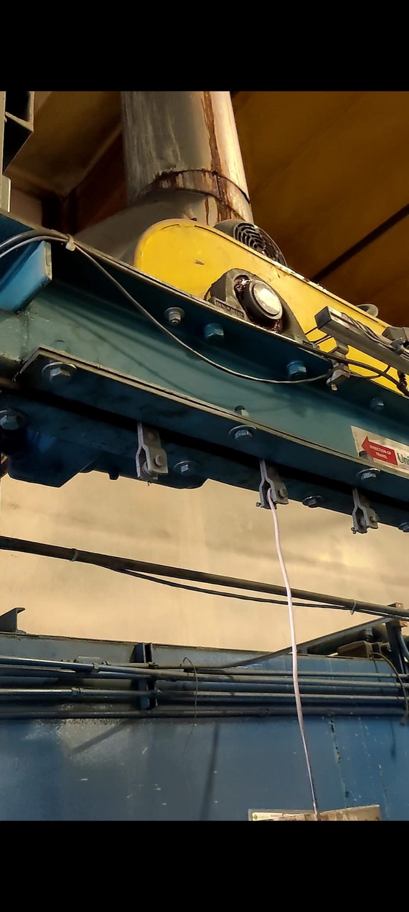 Conveyor attachment site on Line 3