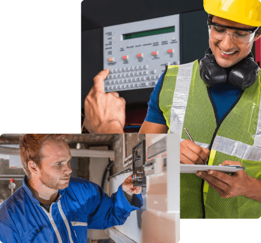 IoT technician on a project